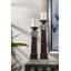 Chandelles en bois/métal-22521084