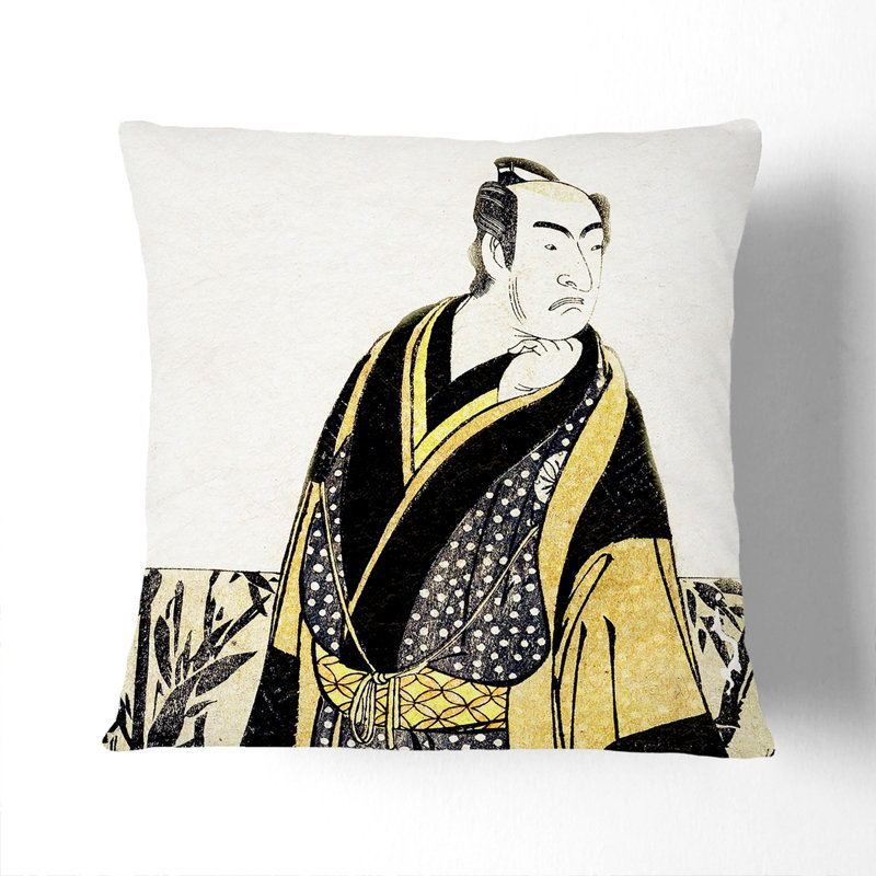 Square Throw Cushion, 40cm H x 40cm W x 15cm D