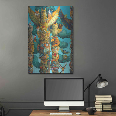 " Whimsy Poles " by David Galchutt