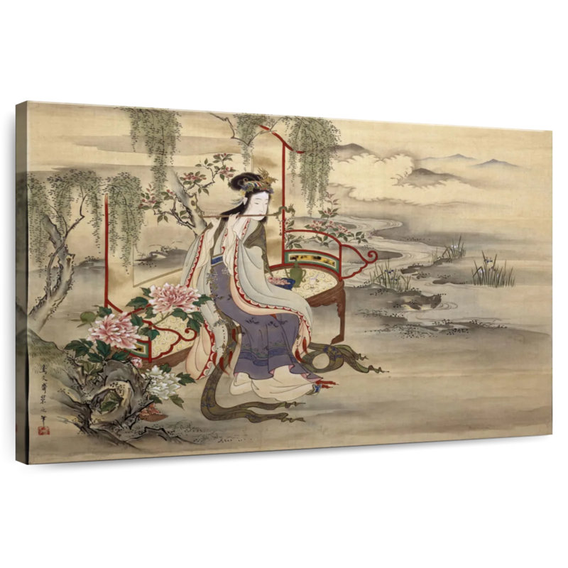 Leisha, la beauté chinoise, Yang Guifei, H 16 po x l 24 po
