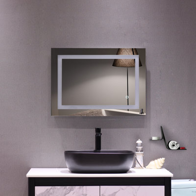 Giardina Rectangle LED Wall Mirror