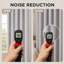 100% Linen Blackout Curtains - Thermal Insulated Eyelet Grommet Room Darkening Luxury Window Panels-725335208-725335212