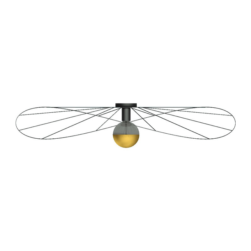 Audras Flush Mount, 17.5cm H x 110cm W x 110cm D