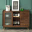 Buffet en bois de noyer massif-155510067