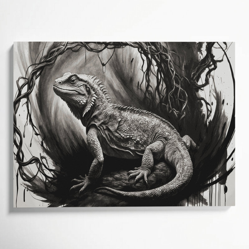 Art mural sur toile faune, H 12 po x l 18 po