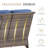 6-Piece Outdoor Wicker Sofa Conversation Set With Swivel Rockers And Fire Pit-1971195235-1971195234