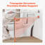 Toilet Safety Rail, U-Shaped Handicap Grab Bar