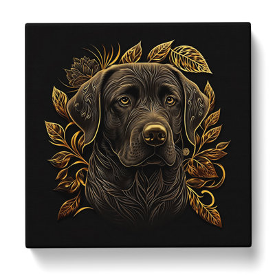 Labrador Retriever Ornamental - Wrapped Canvas