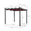 Pergola en métal avec auvent-90613688-64815875