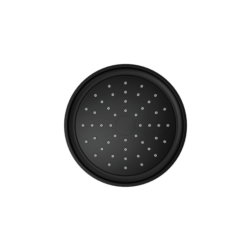Purist 2.5 GPM Fixed Shower Head, Matte Black