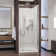 Flex 32" x 76.75" Square Pivot Shower Enclosure with Base Included