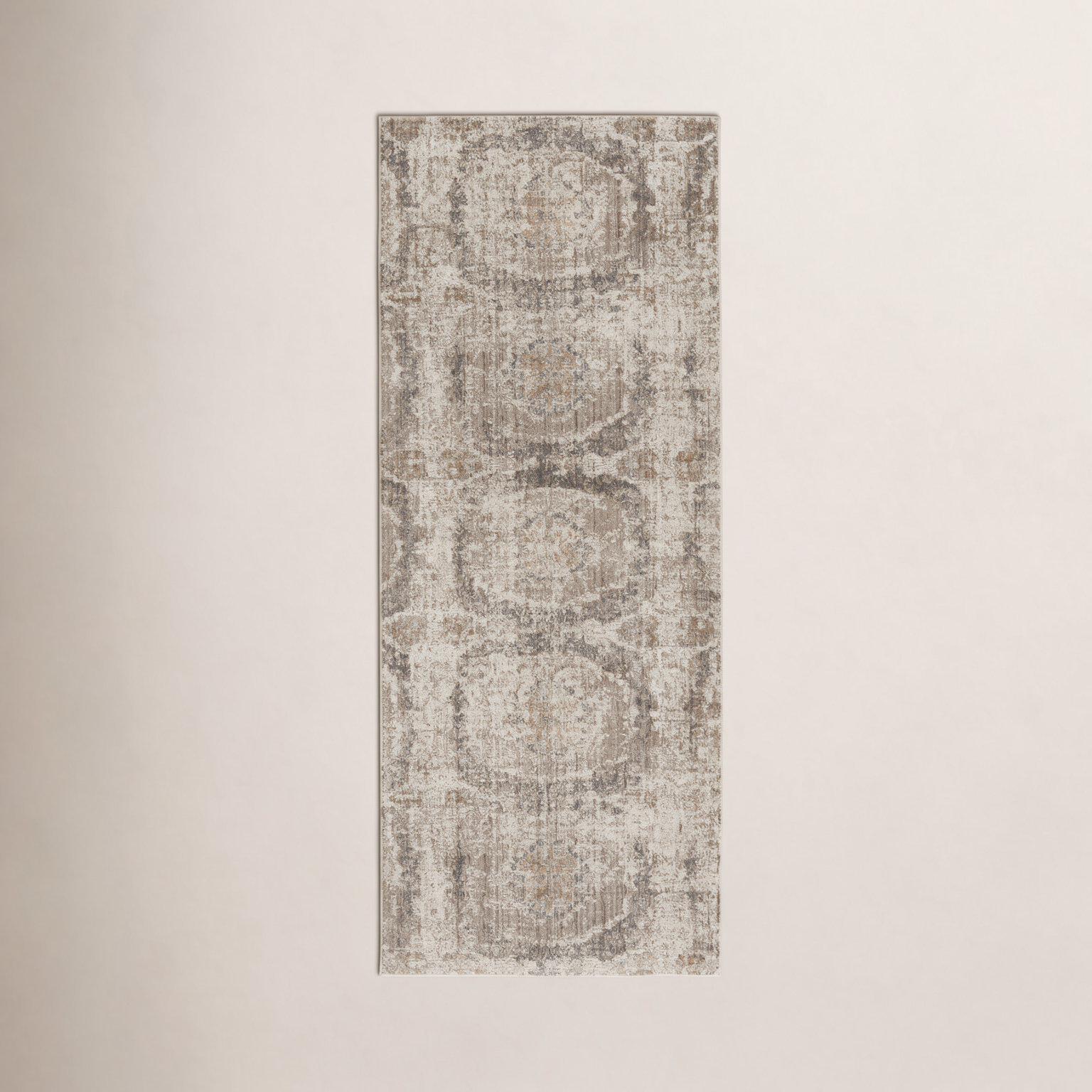 Tatiana Gray Rug, Runner 3' x 8'