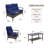Kanasia 4 - Person Outdoor Seating Group with Cushions-1010171755