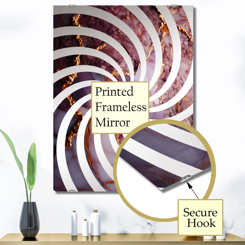 Costantin - Miroir mural en marbre MIR137654, 40 po x 30 po