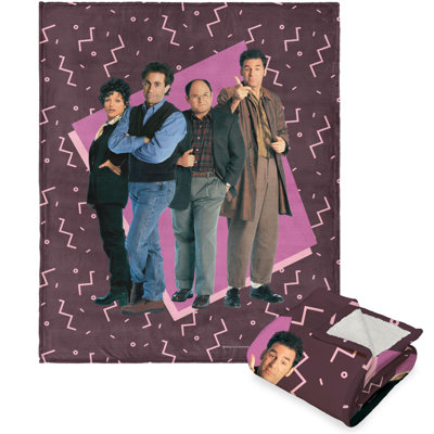 Northwest Warner Bros Seinfeld The Gang Silk Touch Throw In Multi