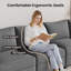 Modular Sectional Sofa With Pillows And Storage, Deep Seating For Living Room, Apartment, Studio, And Office