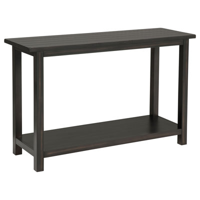 Wood Entryway Sofa Console Table Java