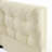Branson Floating PU Leather Platform Bed With LED Lights & Tufted Headboard-879610011