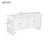 U-Style Four-Door Ash Veneer Storage Cabinet With Curved Legs-76853468