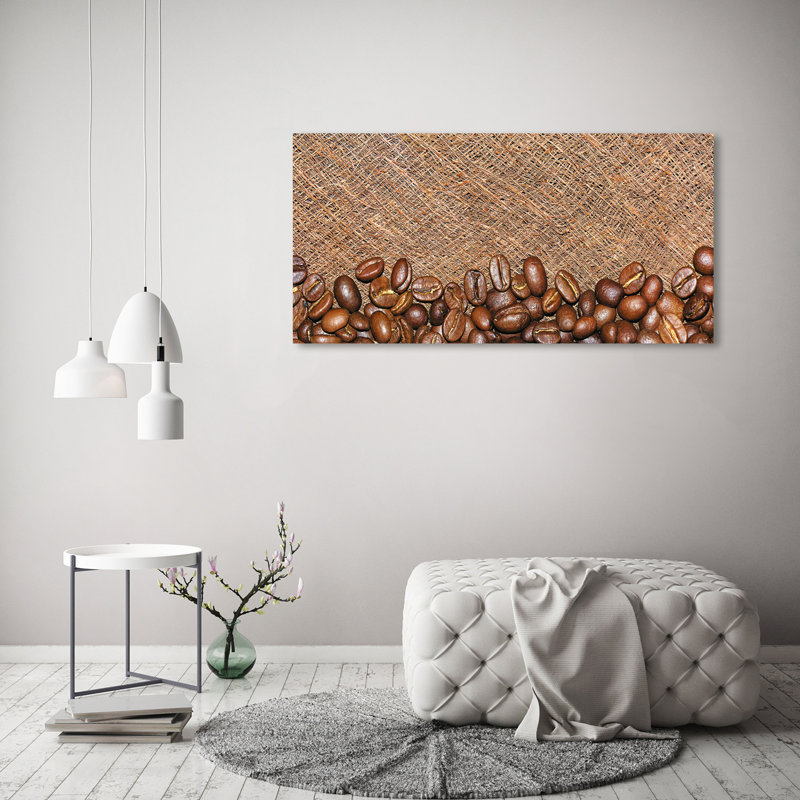 Coffee Beans - Wrapped Canvas Print