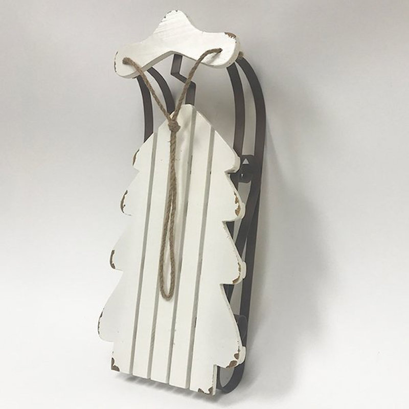 Christmas Decorative Accent, White