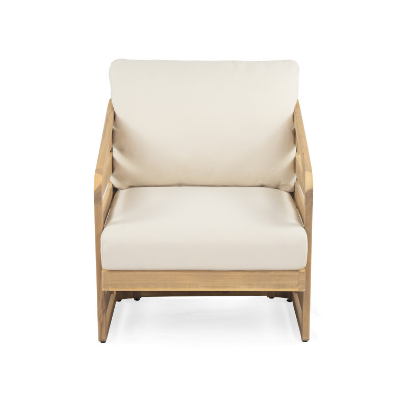 Fauteuil club avec coussins Ermadean