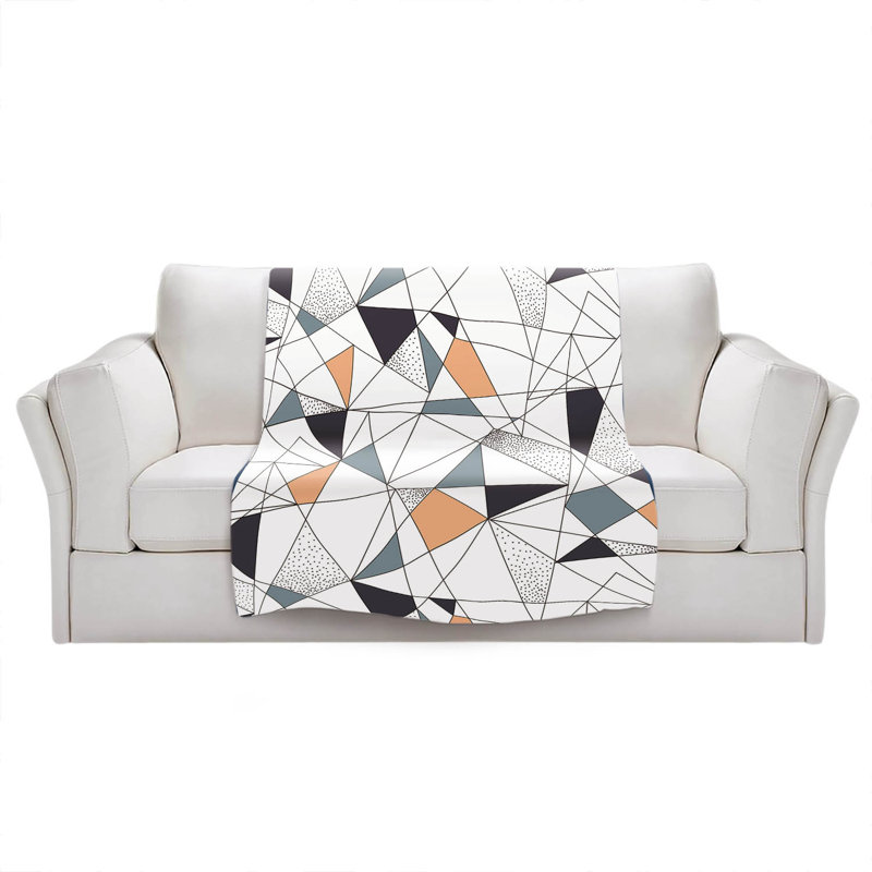 Hand Woven Throw Blanket, 68" x 80"