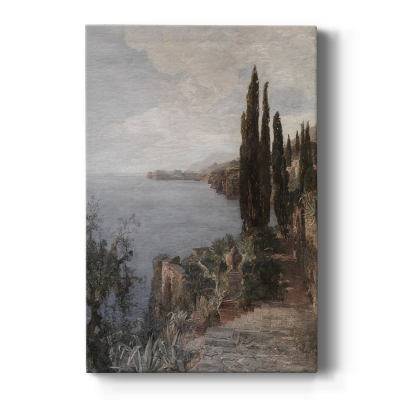 Paysage rétro CLxxxix - galerie Cavas, H 36 po x l 24 po