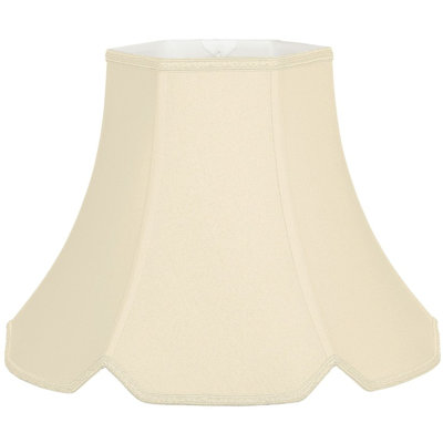 Abat-jour cloche en soie / shantung (araignée)
