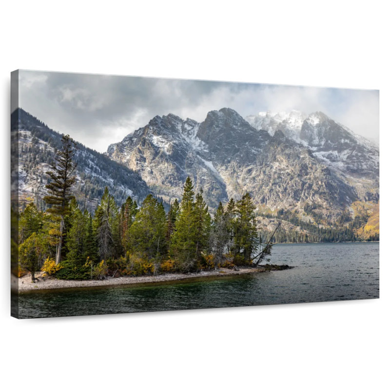 Alvord Jenny Lake Tree Grove, H 24 po x l 36 po