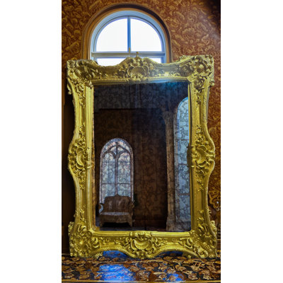 Solid Wood Rectangle Mirror