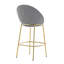 Ensemble de 2 tabourets de bar rembourrés-336689935