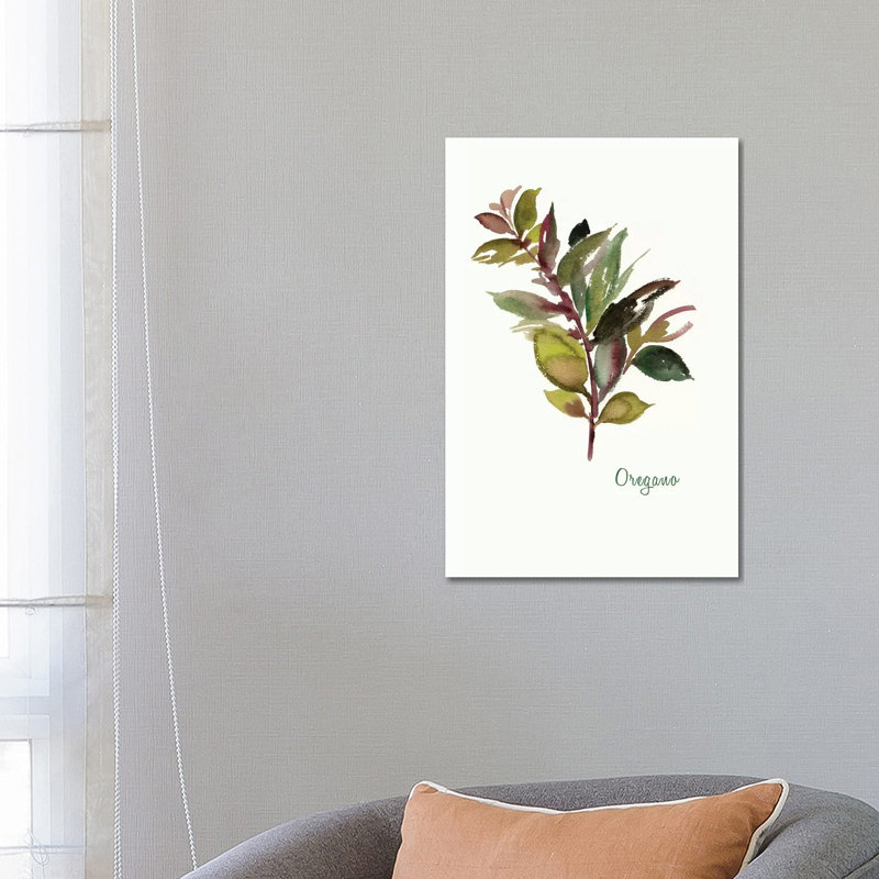 Oregano 1 Piece Wrapped Canvas Painting, 66.04 cm H x 45.72 cm W x 3.175 cm D