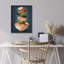 Floating Ramen Ingredients Illustration Framed Wall Art Prints - Modern Kitchen Decor-125211654-125211655