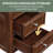 Ashrith 24'' Tall 2 - Drawer End Table with Built-In USB port-46915328