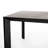 Oak Stone Top Solid Wood Base Dining Table