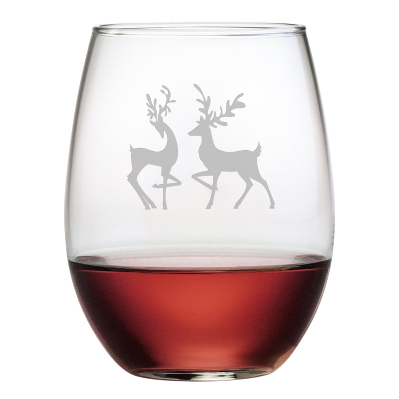 21 oz. Handmade Wine Glass Set