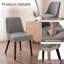 Chaise d'appoint rembourrée en bois massif Bremment-751653723