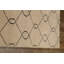 Tapis brun en laine noué la à la main oriental Ayler
