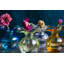 Hibiscus Handmade Glass Table Vase-93831416-93831420