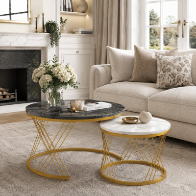 Karolinka Frame Coffee Table with Storage