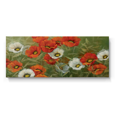 Poppy Symphony- Gallery Wrapped Canvas -Ready to Hang