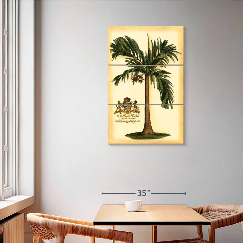 Harnek British Colonial Palm I, 57" H x 36" W