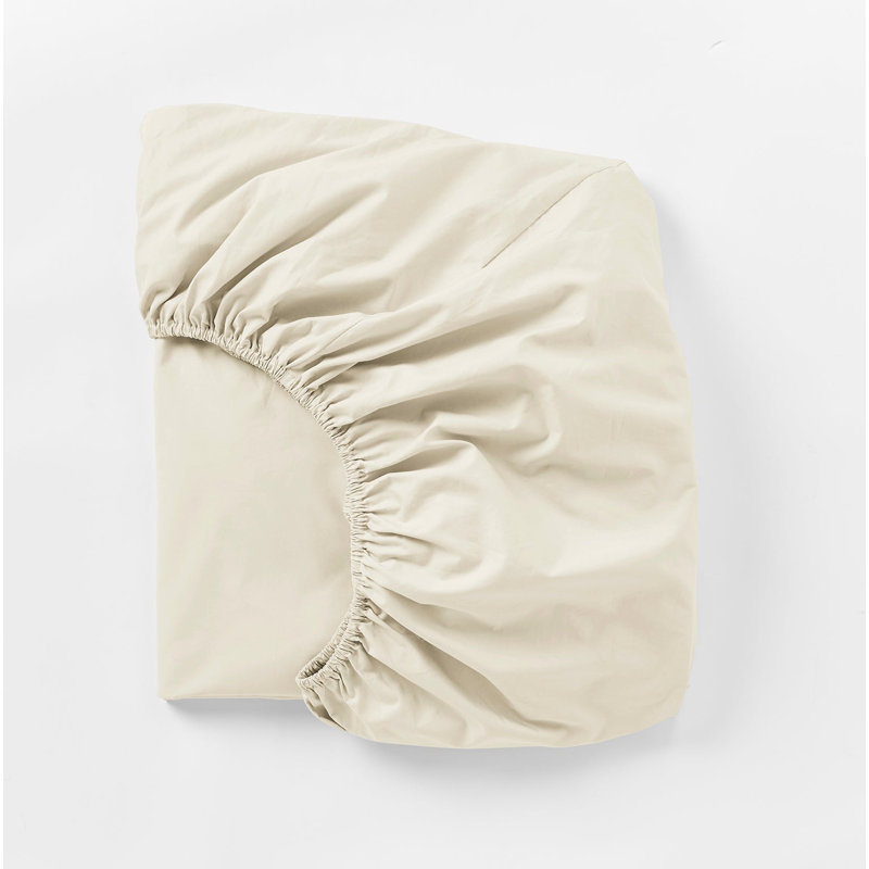 100% Cotton Percale Fitted Sheet, California King Fitted Sheet, Seal