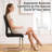 Upholstered Dining Chairs With Chrome Base, Comfortable Kitchen Chairs For Dining Room Or Apartment-1276216638-1276216634