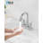 Bathroom Faucet With Pop-Up Drain & Supply Hoses 2-Handle 360 Degree High Arc Swivel Spout Centerset 4 Inch Vanity Sink Faucet-125355892