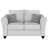 Sand Track Arm Loveseat