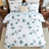 Motif floral vert / blanc est en rupture de stock