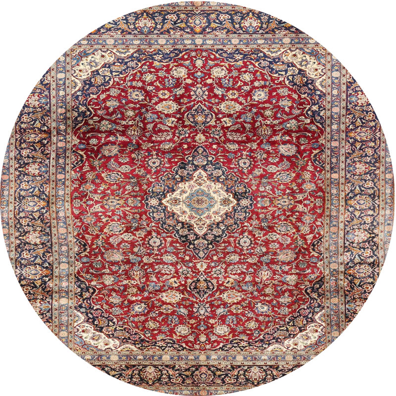 Oriental Indoor Rug, Round 3'