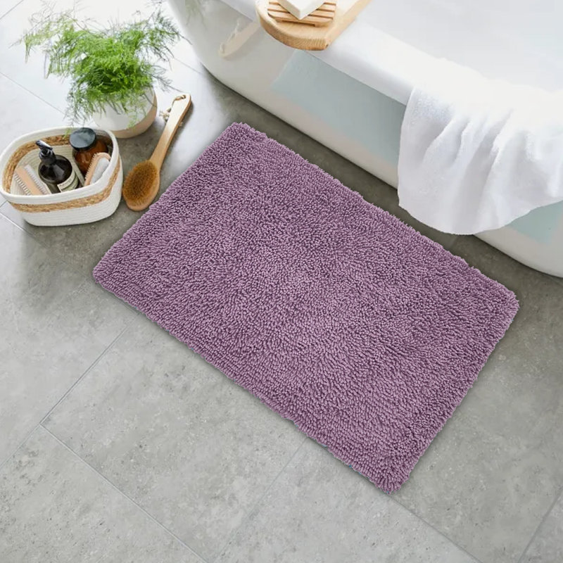 Tapis de bain Hayworth, Mauve, L 17 po x L 24 po